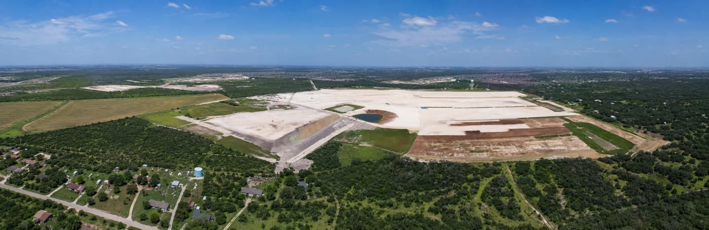 Construction & Development, drone photography in San Antonio, TX