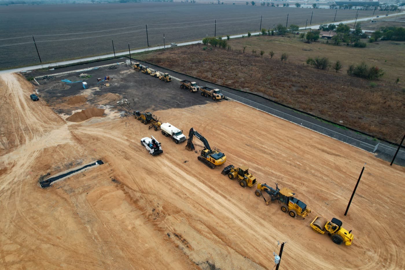 Construction & Development, drone photography in San Antonio, TX