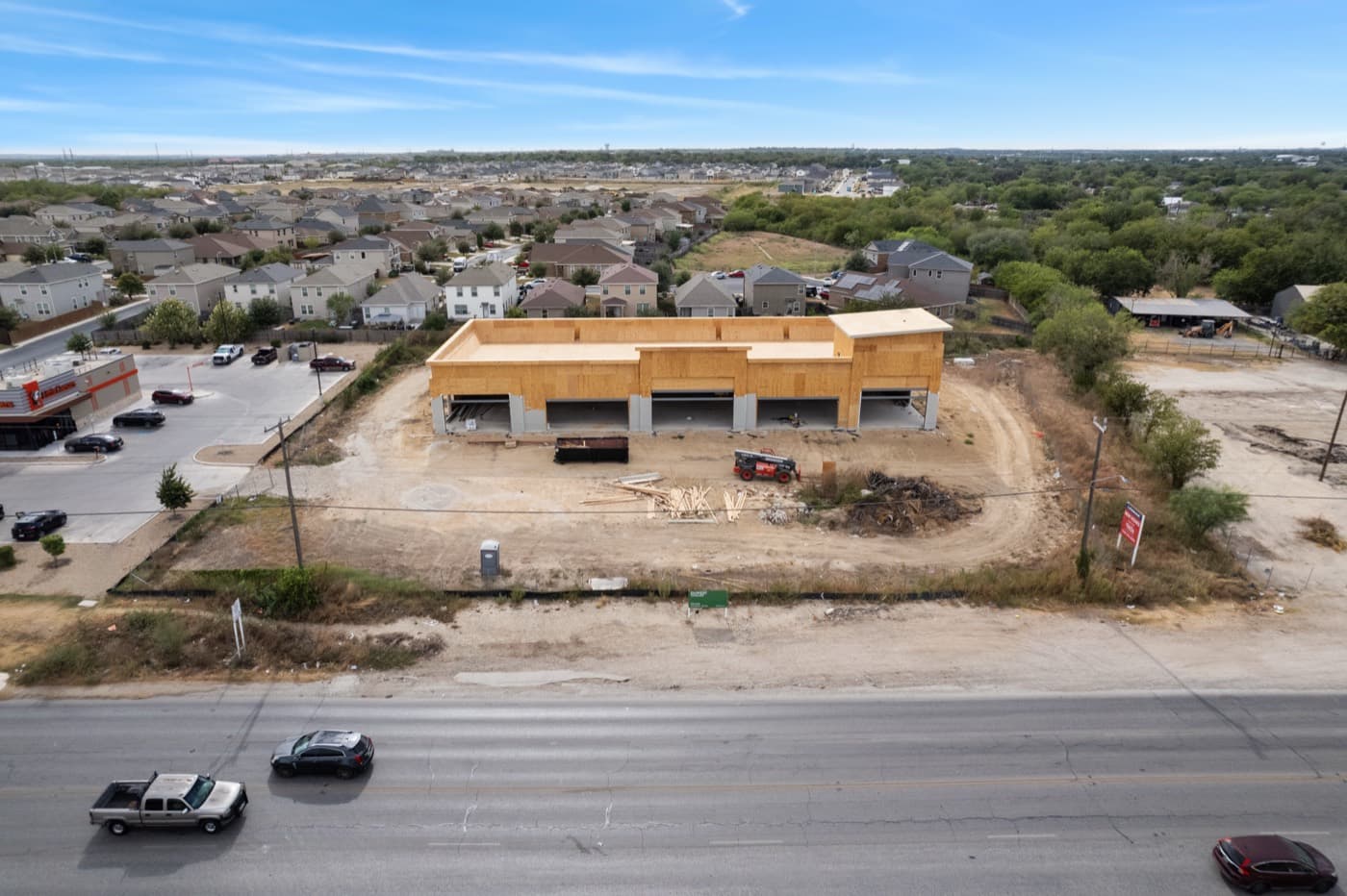 Construction & Development, drone photography in San Antonio, TX