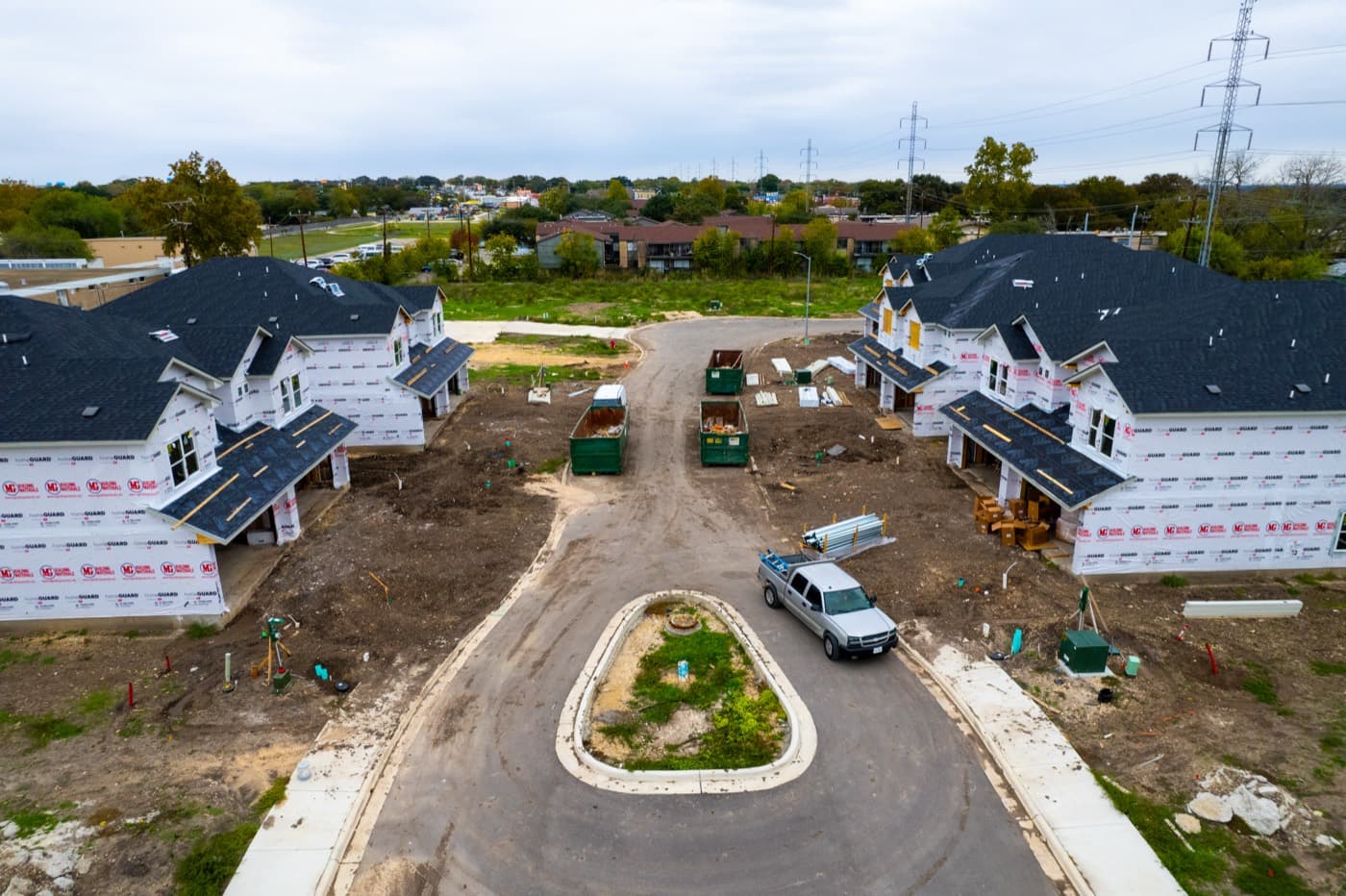 Construction & Development aerial photography 5