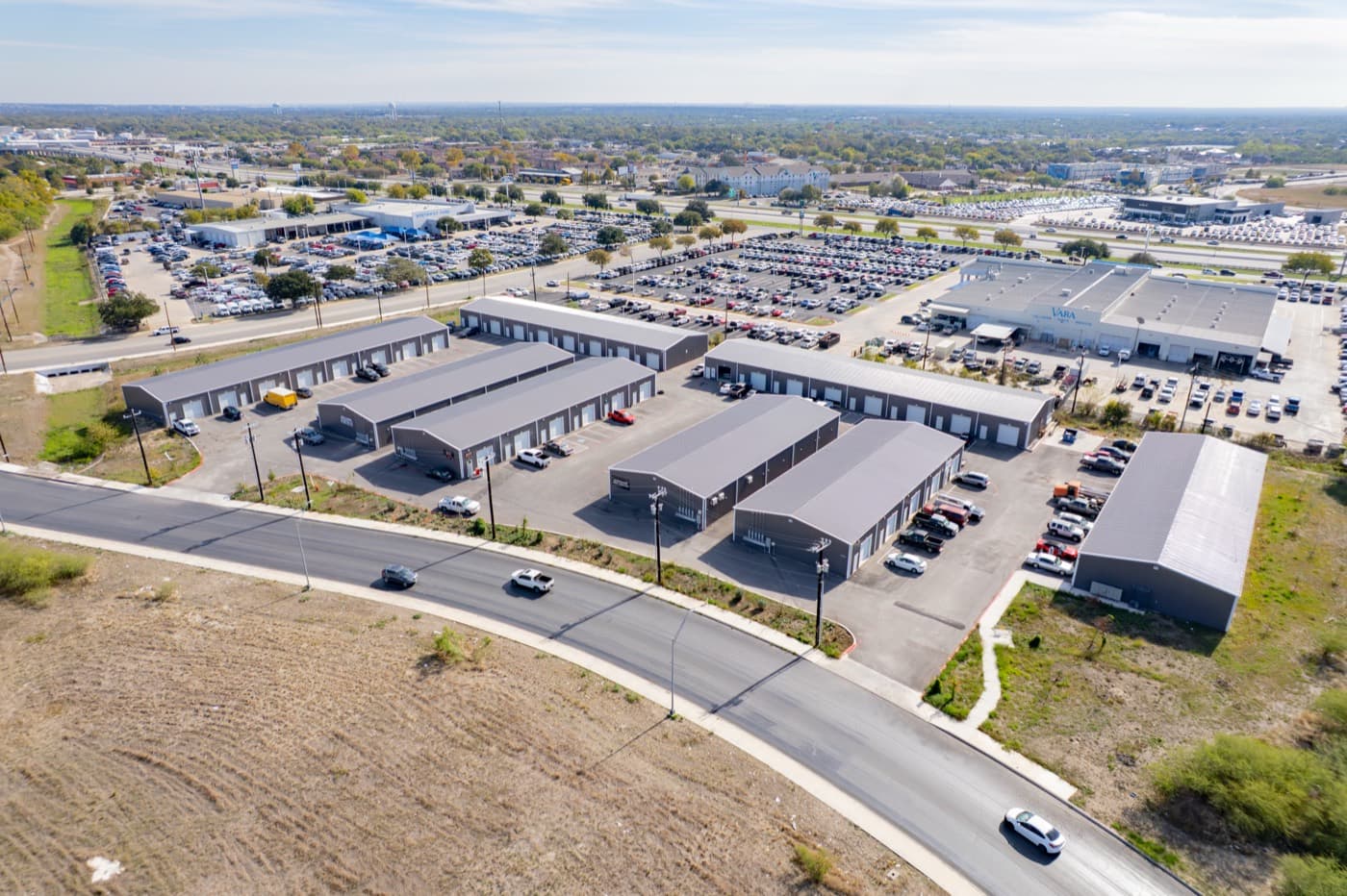 Commercial Real Estate, drone photography in San Antonio, TX