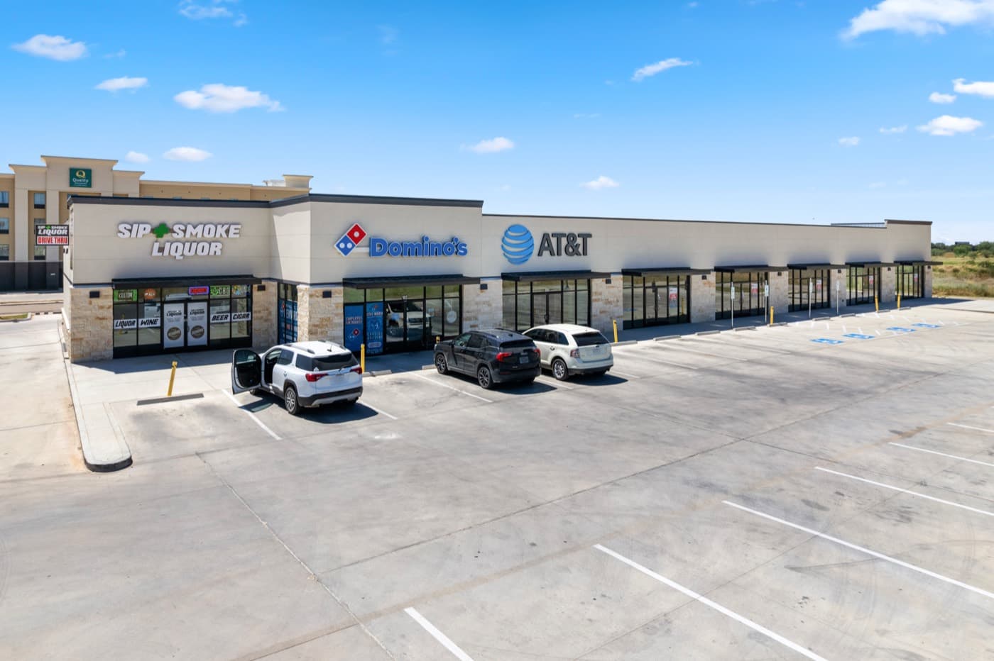 Commercial Real Estate, drone photography in San Antonio, TX