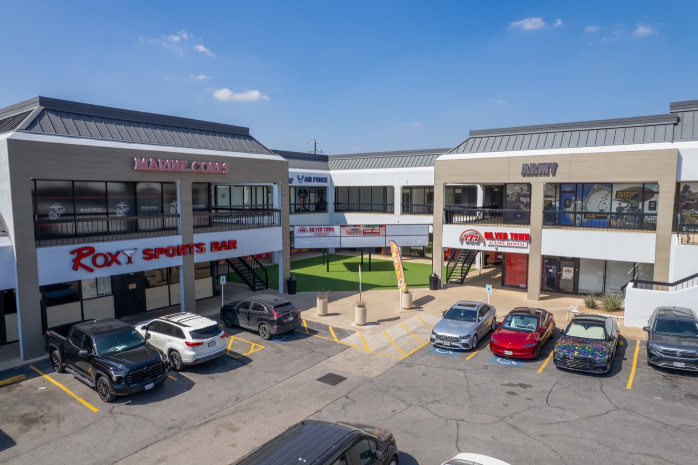 Commercial Real Estate, drone photography in San Antonio, TX