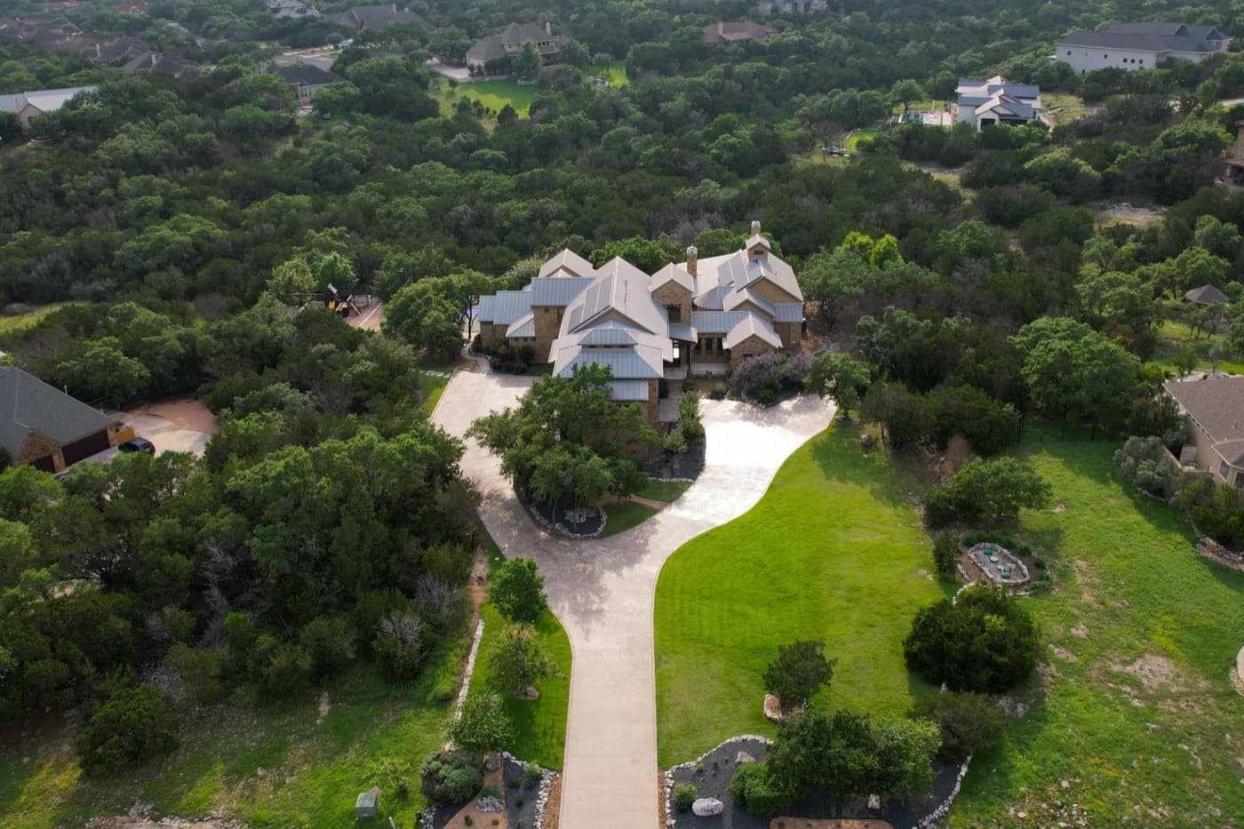 Residential Real Estate, drone photography in San Antonio, TX