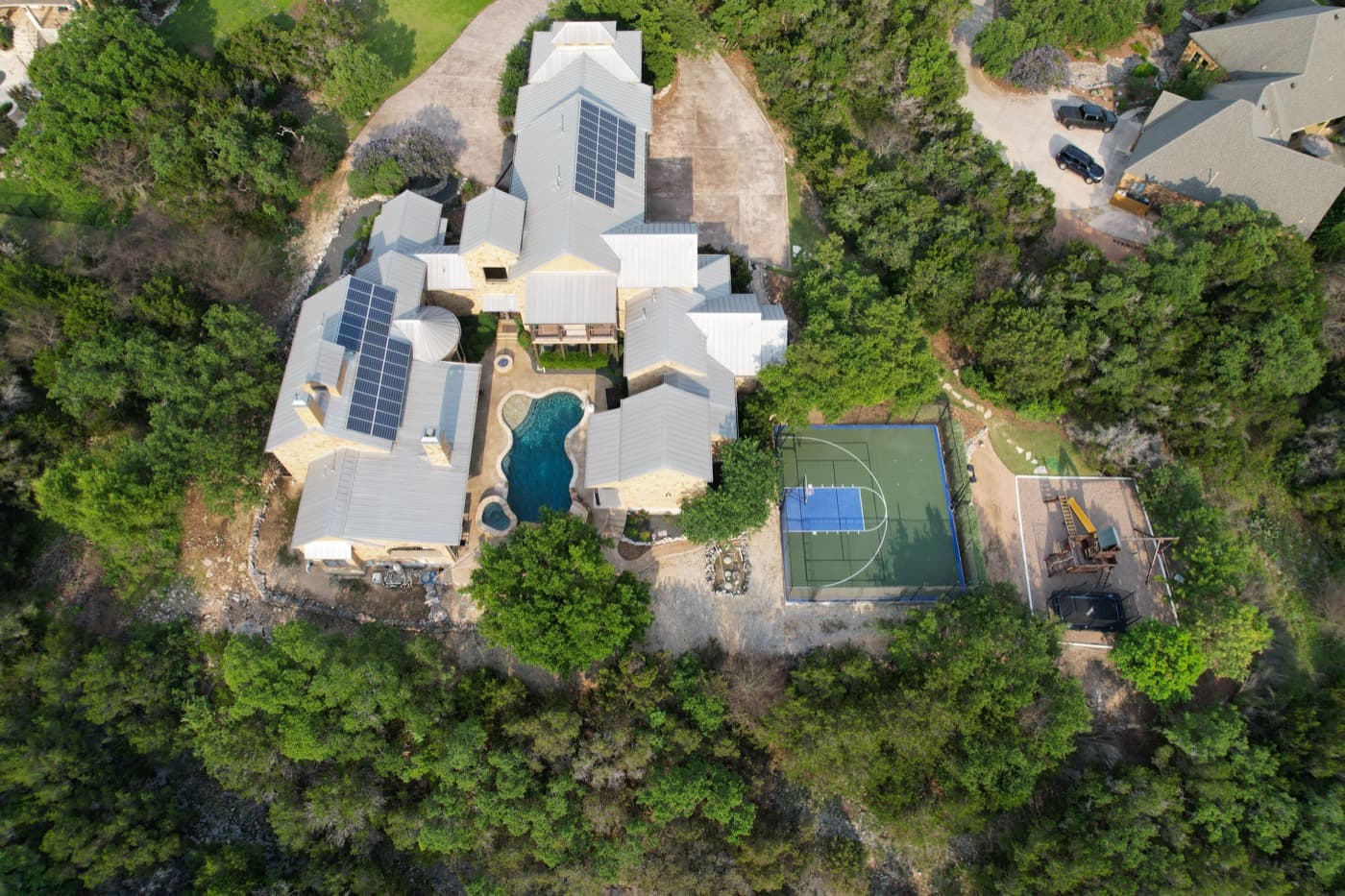 Residential Real Estate, drone photography in San Antonio, TX